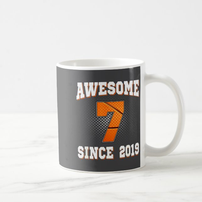 Caneca De Café Basketball 7th 2019 7 Old Years Since Meme (Direita)