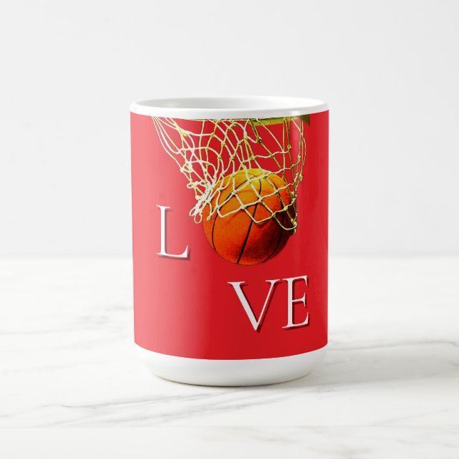 Caneca De Café Basketball I Love (Centro)