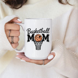 Caneca De Café Basketball Mom Coffee Mug