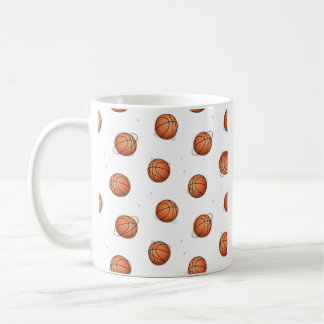 Caneca De Café Basketball Pattern Coffee Mug