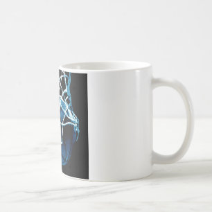 Caneca De Café Basquete Azul