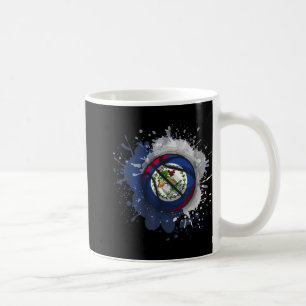 Caneca De Café Basquete Com Bandeira De Belize