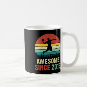 Caneca De Café Basquete de Aniversário de 5 desde 2016 é fantásti