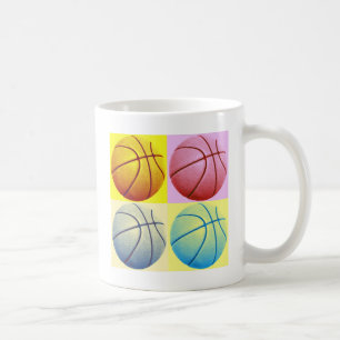 Caneca De Café Basquete de pop