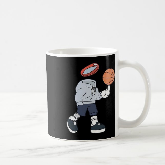 Caneca De Café Basquete Design (Direita)