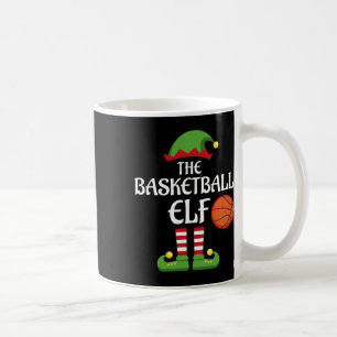 Caneca De Café Basquete Elf Family Matching Group Christmas Spo