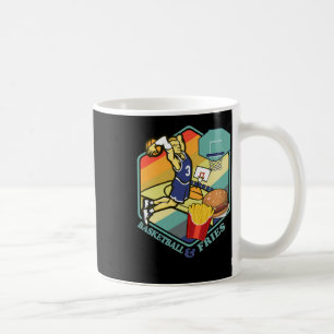 Caneca De Café Basquete Fries Frota-Alimentos Burger