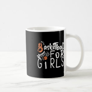 Caneca De Café Basquete Para Meninas
