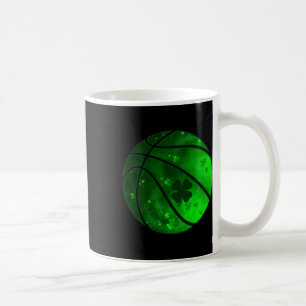 Caneca De Café Basquete - Shamrock Irish Lucky Clover Rua Patrick