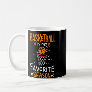 Caneca De Café Basquetebol é a minha estação favorita