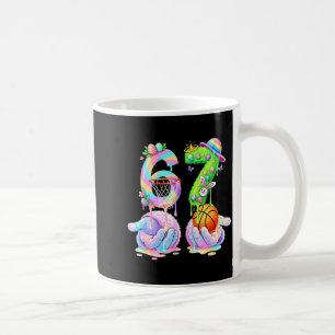 Caneca De Café Basquetebol seis sete 67 coelho da páscoa engraçad