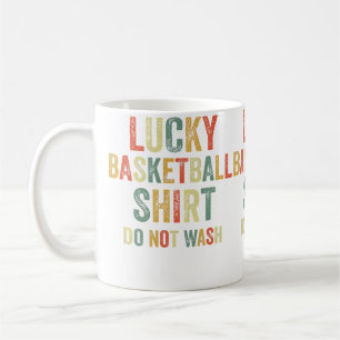 Caneca De Café Basquetebol Sortudo Não Lavar Cestas de Tiro Arrem
