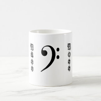 Caneca De Café Bass Boss Bass Clef Mug