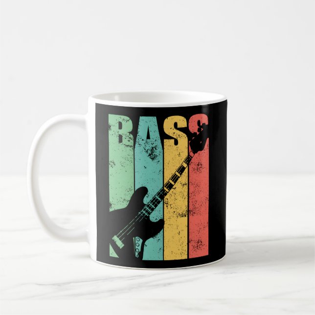Caneca De Café Bass Guitar (Esquerda)
