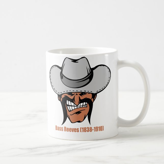 Caneca De Café Bass Reeves (1838-1910) (Direita)