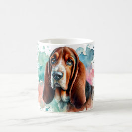 Caneca De Café 🐾 Basset Hound Amantes, Esta Mata é para você! 🐾