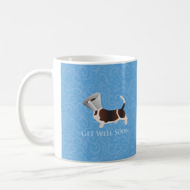 Caneca De Café Basset Hound, consiga Design em breve (Esquerda)