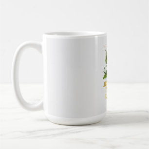 Caneca De Café "Basta Hoppin' Engraçada Arte Gafanhota"