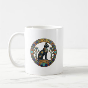 Caneca De Café Bastet Sagrada: Deusa Gata do Antigo Egito