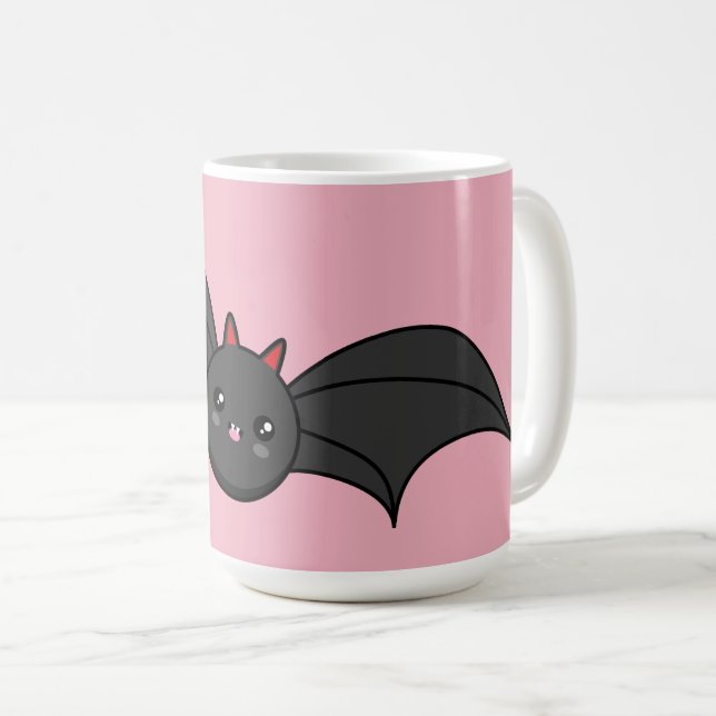 Caneca De Café Bat Bonito (Frente Esquerda)