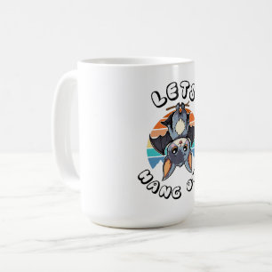 Caneca De Café Bat Bonito Travando e Retrospectivo Sunset Vamos