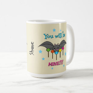 Caneca De Café Bat Craving Lollipops - Você Será Meu   Adicionar 