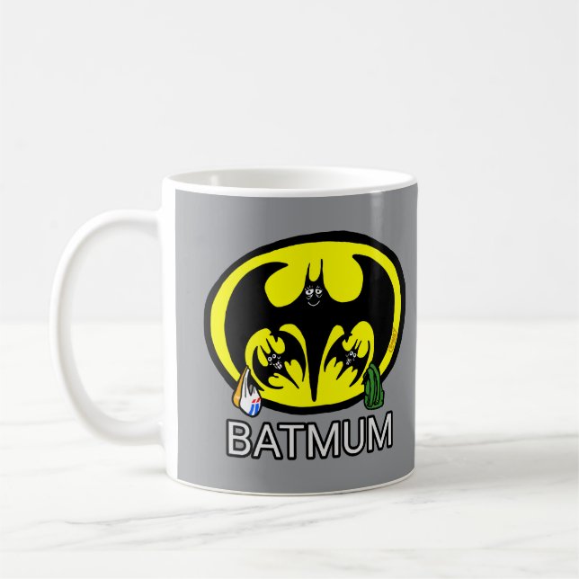 Caneca De Café Bat-Mãe (Esquerda)