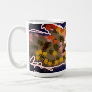 Caneca De Café Bat Night sky