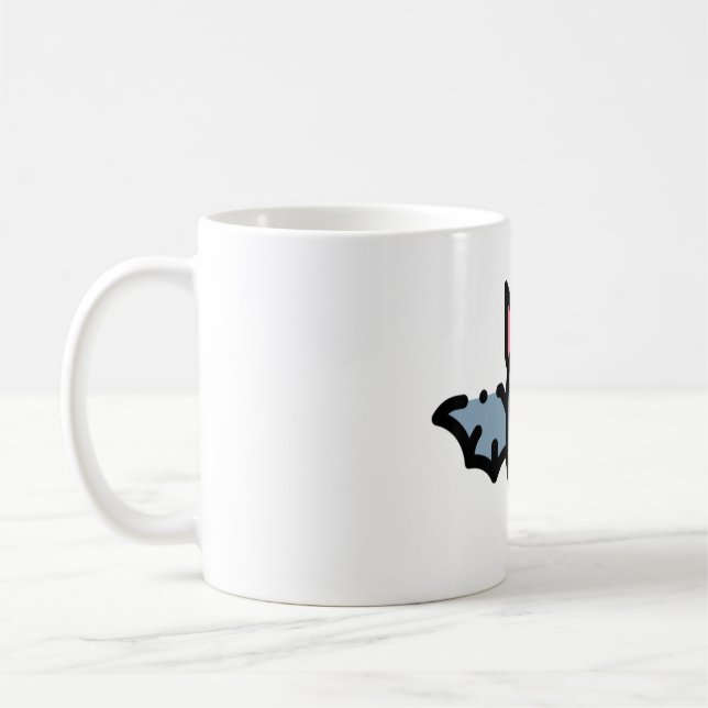 Caneca De Café Bat Pequeno (Esquerda)