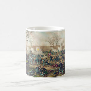Caneca De Café Batalha americana da guerra civil do forte