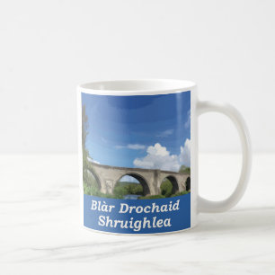 Caneca De Café Batalha da Ponte Stirling com o Gaélico escocês