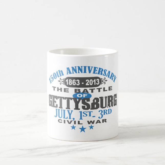 Caneca De Café Batalha de Gettysburg 150 Aniversário (Centro)
