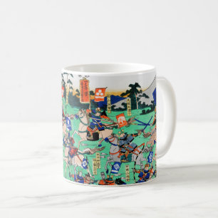 Caneca De Café Batalha de Kawanakajima, Ukiyo-e