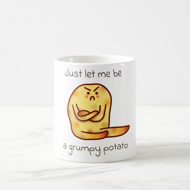 Caneca De Café Batata de Grumpy (Centro)