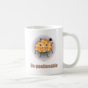 Caneca De Café Batata Zangada Engraçada – Arte Im-pe-lível