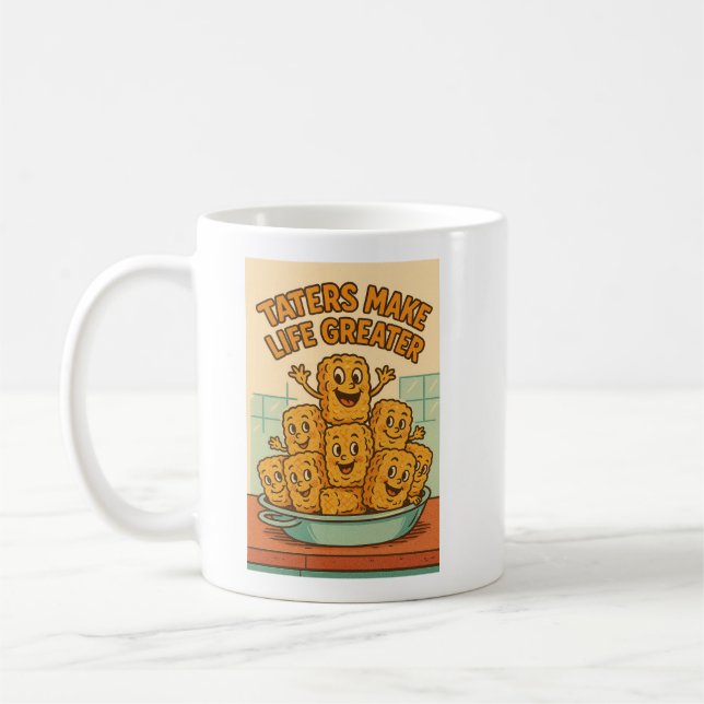 Caneca De Café Batatas  (Esquerda)