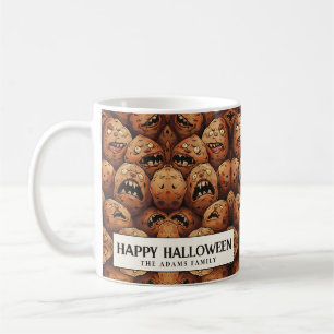 Caneca De Café Batatas assustadoras - Café de Halloween