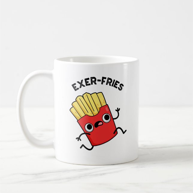 Caneca De Café Batatas-fritas Engraçadas (Esquerda)