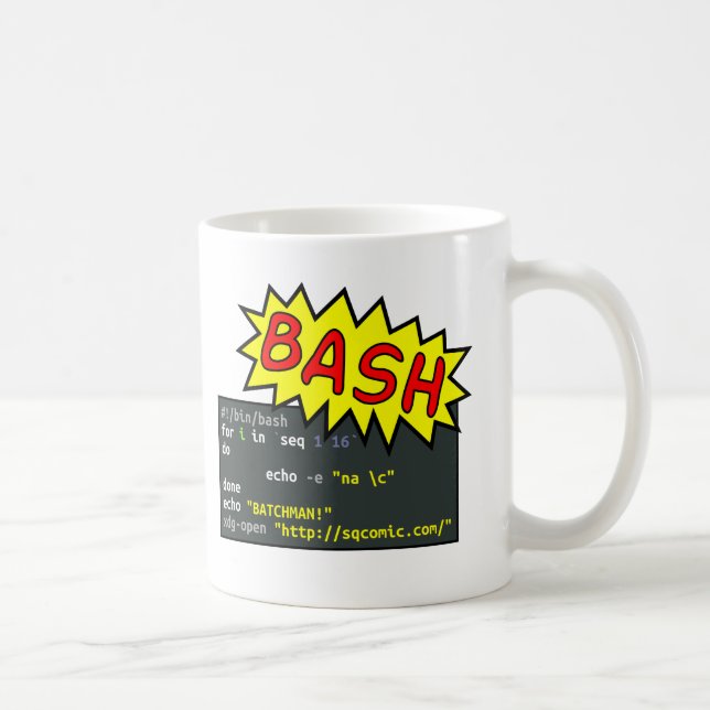 Caneca De Café Batchman (Direita)