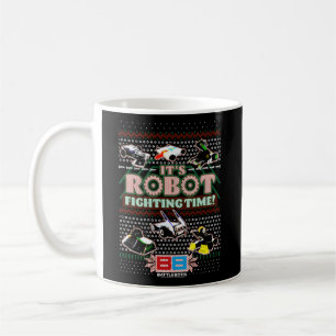 Caneca De Café Batebots É O Tempo De Luta Do Robô