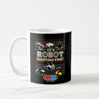 Caneca De Café Batebots É O Tempo De Luta Do Robô