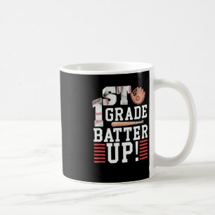 Caneca De Café Bateria Da Classe 1rua No Primeiro Dia Da Escola 1