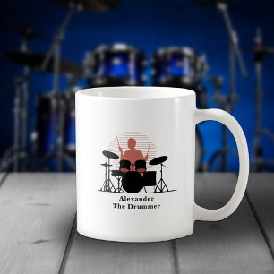 Caneca De Café Baterista