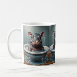 Caneca De Café Bath-time Buddies animais em um banho