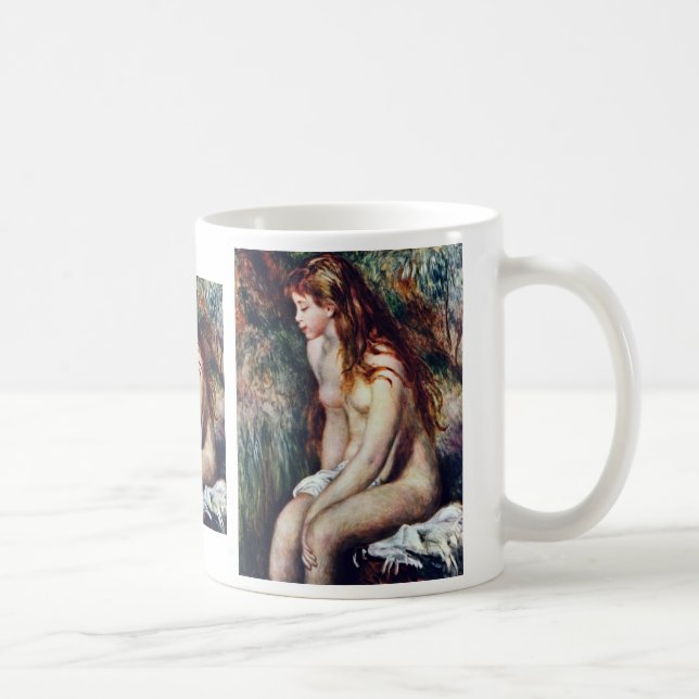 Caneca De Café Bather novo por Pierre-Auguste Renoir (Direita)