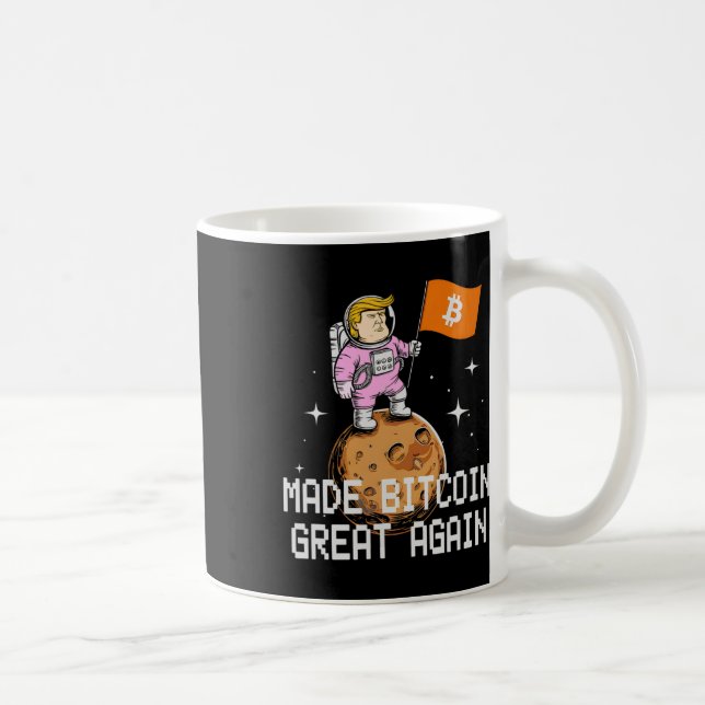 Caneca De Café Batida Fez Excelente De Bitmoney Novamente Piada I (Direita)