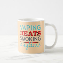 Caneca De Café Batidas de Vaping que fumam a qualquer momento