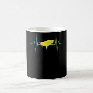 Caneca De Café Batimento cardíaco de Mesa Billiard