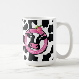 Caneca De Café batimento morango