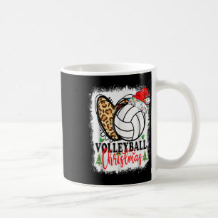 Caneca De Café Batimentos de vôlei de Natal bonitos Batidos de Sa